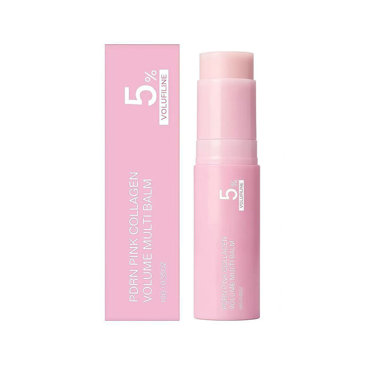 PDRN Pink Collagen Volume Multi Balm Stick for Plumping and Glow