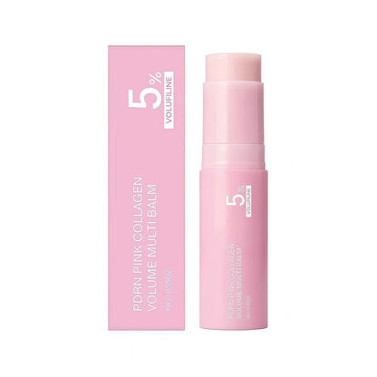 PDRN Pink Collagen Volume Multi Balm Stick for Plumping and Glow
