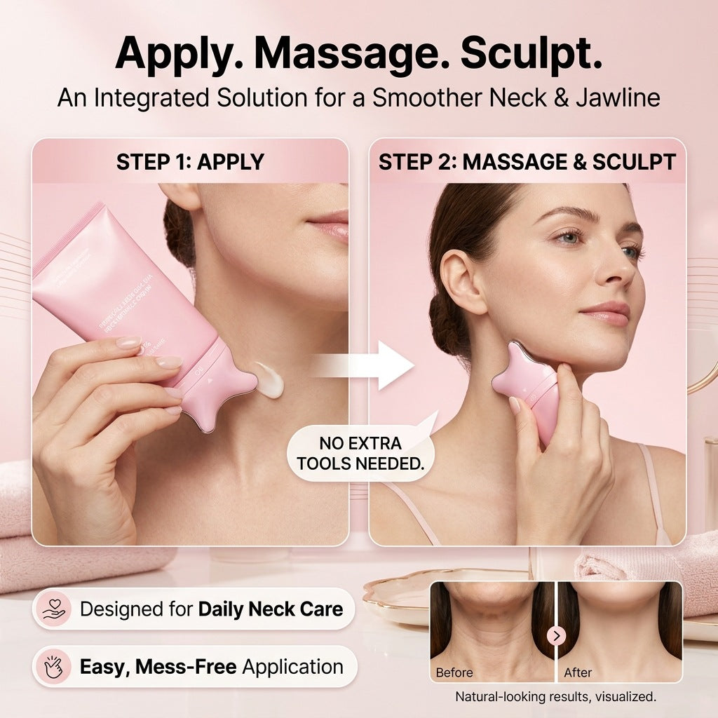 PDRN Collagen Gua Sha Neck Wrinkle Cream