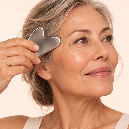 Heart-shaped Gua Sha board